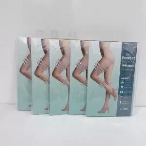 [비비안]비비안 5족세트 직장인 학생용 데일리 슬림핏 압박스타킹 1단계 웜베이지 블