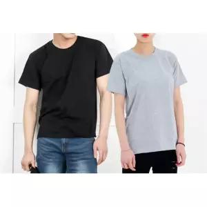남성 데일리 라운드넥 반팔 면티셔츠 아웃도어 일상 이십대 남친룩