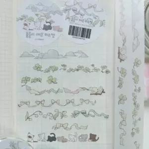 [텐바이텐][소소히히] 줄줄이 데코 키스컷 테이프