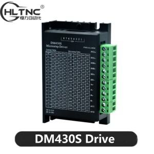 HLTNC DM430S 마이크로 스텝 드라이브 3.2A DC 50V AC 35V 25600ppr 300KHz CNC 조각사 2PH Nema17 42mm 스