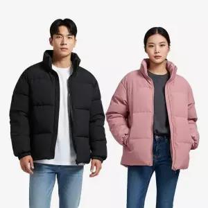 [아이에스이랩]겨울 숏패딩 아우터 데일리  웰론 패딩 I4JK116