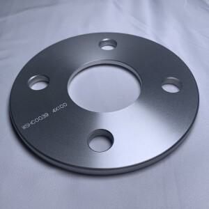 1pc 5mm 휠 스페이서 어댑터 PCD 4x100 센터 보어 54.156.157.1mm