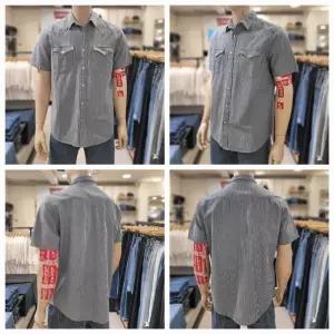 리바이스 남성 웨스턴 반팔셔츠 86626-16