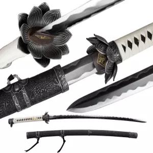 펑유 소드 세키로 섀도우 두 번 코스프레 진짜 일본 사무라이 카타나 손으로 만든 날카로운 고탄소 강철