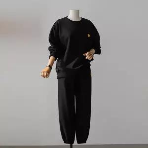 (안나앤플러스) 스마일 맨투맨 팬츠 세트[세트CTL78] 빅사이즈