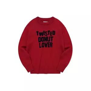 키르시 KIRSH 체리 홀리데이 워딩 니트 레드 J34C2KKT01RDA