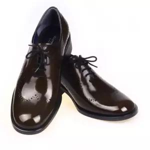 HP 77-77 브라운 인기상품 연예인협찬 발볼넓은구두 남성구두 수제화 키높이 4cm 5cm 공장직영 볼넓은구