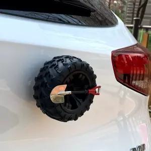 자동차 미니 스페어 타이어 장식 튜닝 악세사리 블랙