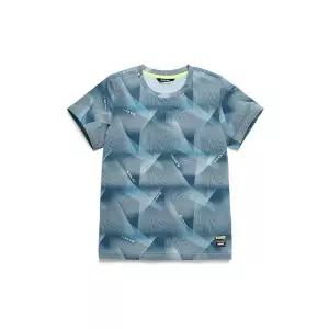 [아웃도어스/블랙야크]블랙야크 키즈 무브온 프린트 티셔츠1 R1BKTSM2933-DT