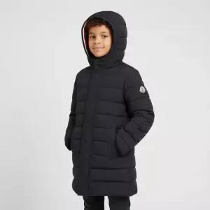 몽클레르 키즈 26SS 부르한 패치로고 후드 롱패딩 남아 자켓 1C00001 5984X 776 BURHAN6A