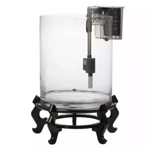 원형 어항 거실 테이블 배럭 수족관 여과기 인테리어