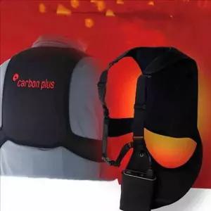 네오프렌 카본 발열 조끼 남녀공용 야외 발열 조끼 캠핑 겨울
