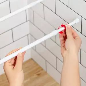 소형사이즈 압축봉 변기 욕실 틈새 길이조절봉 압축봉