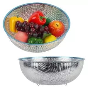 국산 스텐304 스텐 타공 펀칭 볼 바구니 6호