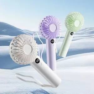 휴대용 손선풍기 무선 미니 냉각 쿨링 핸디 저소음 손풍기 C타입 충전