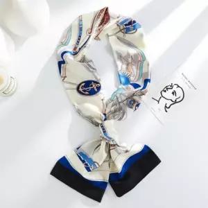 쉬폰스카프 봄 숄 방도 여성 쁘띠스카프 숄 가을 간절기 머플러 목도리 실크 플스카프 롱