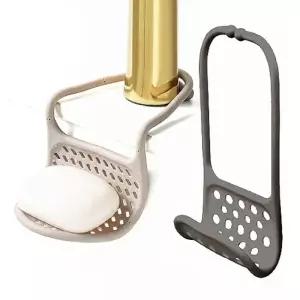 장만 휘어지는 다용도 받침대 비누받침 수세미걸이 SP SAUCE 일본마트 자유변형