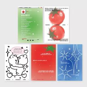 어프어프 [X차정은]토마토 컵라면(엽서 세트) - MULTI 111108