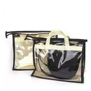 ( )가방수납 명품가방정리함 소 핸드백 명품가방보관 지퍼백보관함 가방보관 정리함