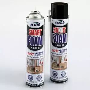 [에이치플러스몰]우레탄폼 스프레이타입 일회용 틈새 충진 IS-1100