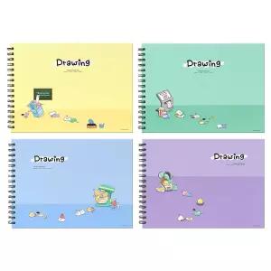 몽알몽알 드로잉 스프링 노트 6000 4권 1세트