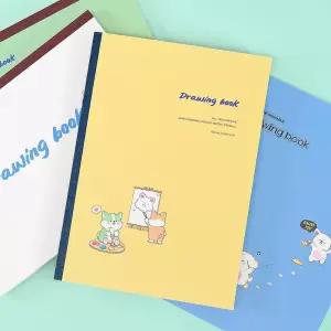 이리눕개 뜯어쓰는 드로잉북 3000 4권 1세트 / 노트