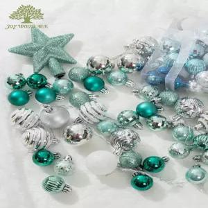 크리스마스 트리 장식볼 세트 오너먼트 핑크실버 장식구슬 장식세트 혼합 레드 소품 장식