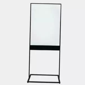 배너거치대 슬림 입간판 광고판 카페 메뉴판 배너 철제 A1