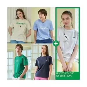 베네통베네통 올데이 코튼 티셔츠 5종 패키지남여공용0_667807 431401