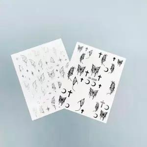 [골드스마일]bns 네일아트 나비모양 손톱 스티커 테이프