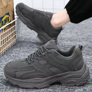 남자 메쉬 어글리 안정적인 굽 베이직 편한 운동화 qXp8+1HXC
