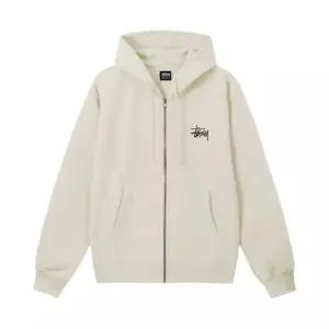 [정품] 스투시 베이직 후드 집업 스톤 2023 스튜시 Basic Zip Stone 981441