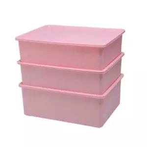 [생활] 양말 핑크 정리함 리빙 박스 보관함 옷정리 3종 속옷