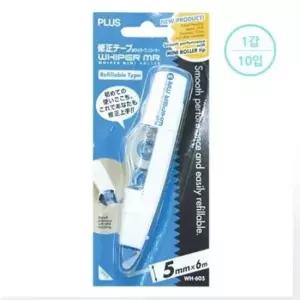 [문구] 수정테이프 학생 학교용 디자인 고급형 블루 1갑