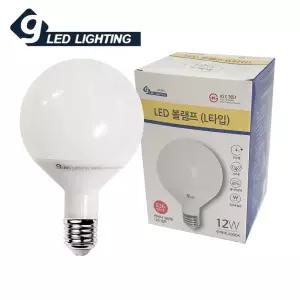 건식12W 주백색 볼램프 L타입 컨버터 LED전구