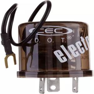 CEC 인더스트리 EF33RL 12V LED 및 백열전구용 3핀 전자 플래셔 릴레이(1팩)