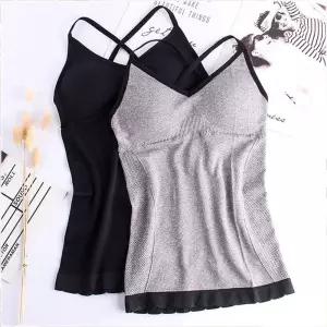 캡끈나시 X자 볼륨감 신축성 데일리 사계절 러닝 여성 브라러닝 브라탑나시