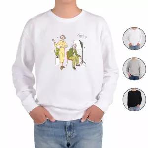 맨투맨 전색상 가족 노부부 고령화사회 af 프린트셔츠 dYP7+6cOI