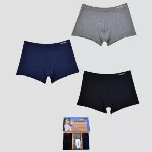 모던한 컬러 순면스판 남 주니어 드로즈 3매 0078sm