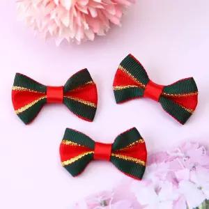 크리스마스 미니 리본장식 리본타이 성탄리본 리본장식 리본타이 성탄리본