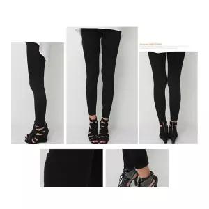 여성 여자 학생 무지 기모 컬러 레깅스 X3개 타이즈 편한레깅스 칼라레깅스