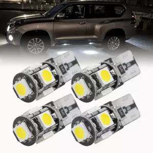 2003 렉서스 GX470 LX 470 570 초밝은 6000K 제논 화이트 LED 사이드 보조 스텝 전구용 풀 차량용 러닝보드