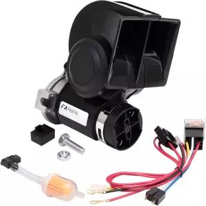 트럭용 FARBIN 트레인 혼 12v 150db 라우드 카 스네일 에어 보트 밴 SUV RV 오토바이용 펌프 포함