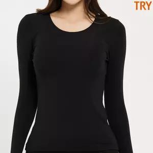 트라이 여성 상의 내복 발열 ?은 겨울내의 쌍방울히트텍 라이트여상 SAT8+2yCH