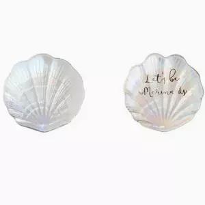 인센스 트레이 조개 홀더 악세서리 향피우기 콘 센스콘 향꽂이