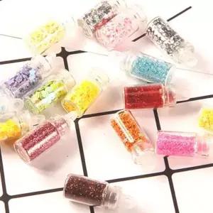 글리터 파우더 48 종 반짝이 세트 네일 아트 글리터네