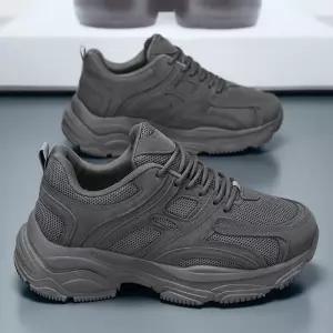 매쉬 2컬러 어글리슈즈 운동화 남자 통기성 런닝화 nOS9+6UQY