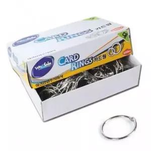 [문구] 카드링 연결링 제본 링 집게 유리본 400개