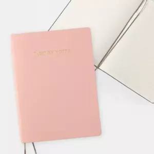 [문구] 유선 노트 B6 업무수첩 학생 회사용 수첩 핑크