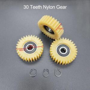 30T 40x12mm 전기 자전거 유성 기어 30 톱니 기어 8mm 608RS 베어링 휠 허브 모터 전자 자전거 부품 용 나
